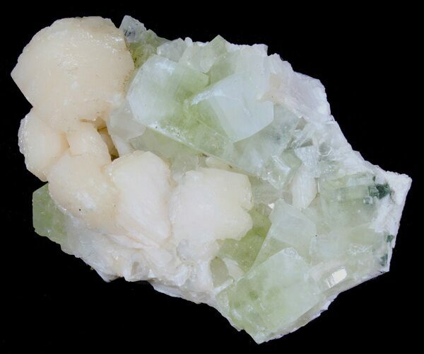 Peach Stilbite With Green Apophyllite - Cyber Monday Sale! #39183